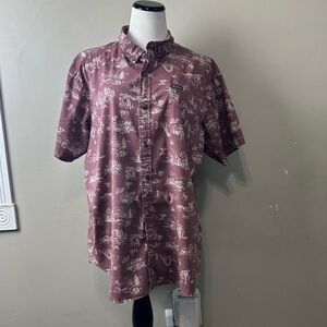 Columbia men’s‎ XL regular fit short sleeve button down outdoor desert shirt